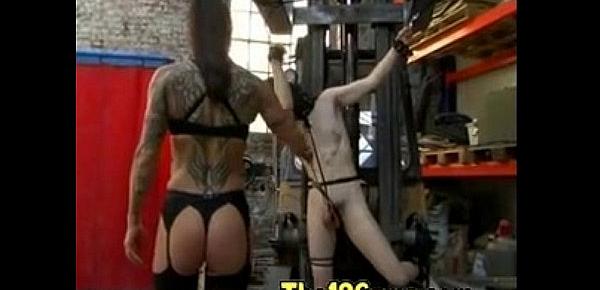  Brutal Whip on Cockbymn, Free BDSM Porn 62